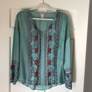 100% Silk Sundance Blouse